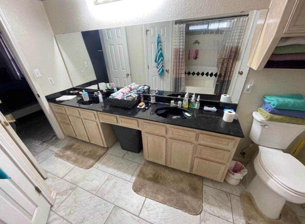 Bathroom Remodel & Tile Work — before