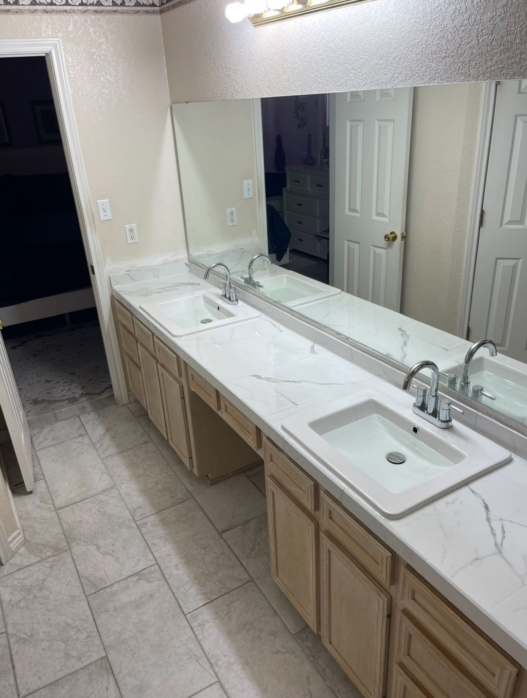 Bathroom Remodel & Tile Work — after