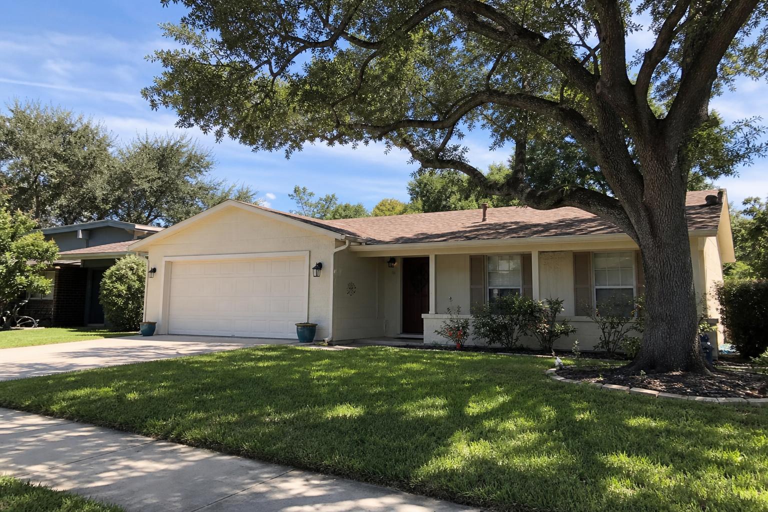 Real home exterior project by Handyman Mack in Central Texas
